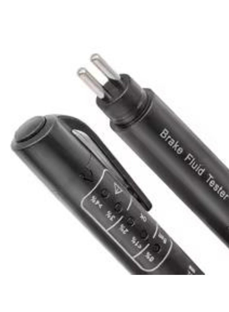 Rainco قلم Rainco لفحص زيت الفرامل مع 5 مؤشرات LED - كاشف رطوبة رقمي لـ DOT3 و DOT4 و DOT5 - Image 4